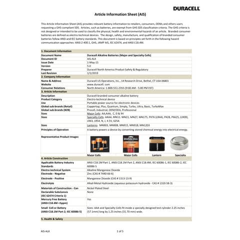 Batterie alcaline Duracell Plus100 Mezzatorcia C - MN1400 - blister da 2 - DU0301